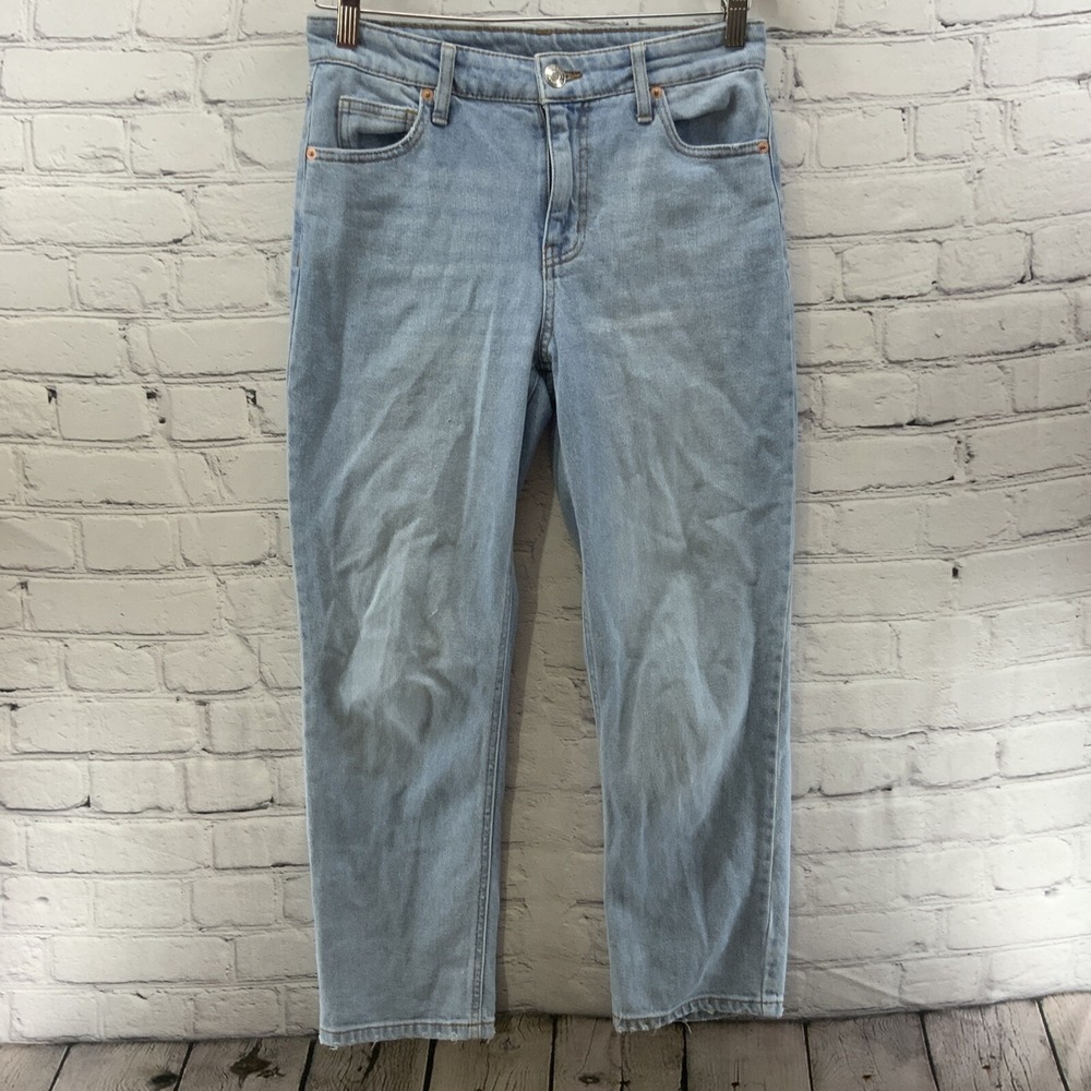 Wild Fable Blue Jeans Womens Sz‎ 2 Light Wash Straight Fit